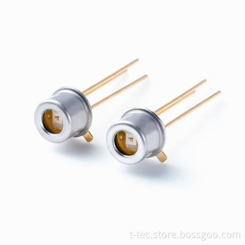 TO46 Red Light Emitting Device - VCSEL 660nm Laser